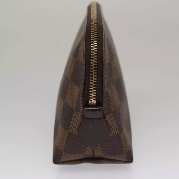 LOUIS VUITTON Damier Ebene Pochette Cosmetic PM Pouch N47516 LV Auth am7399 - Picture 10 of 16